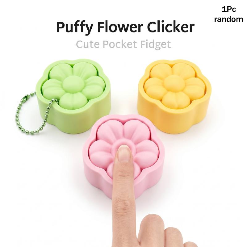 3D Geprint Voedsel Clicker Sleutelhanger Gesimuleerde Taart Chocolade Hanger Stressverlichtend Speelgoed Dagelijkse Sleutelhanger Cadeau