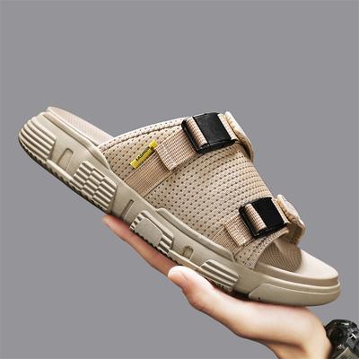 Fashion Stylish Brand Male Slippers Soft Open-toe Sandals Summer Beach Casual Shoes Slides Original Men Flip-flop Summer Men's Sandals