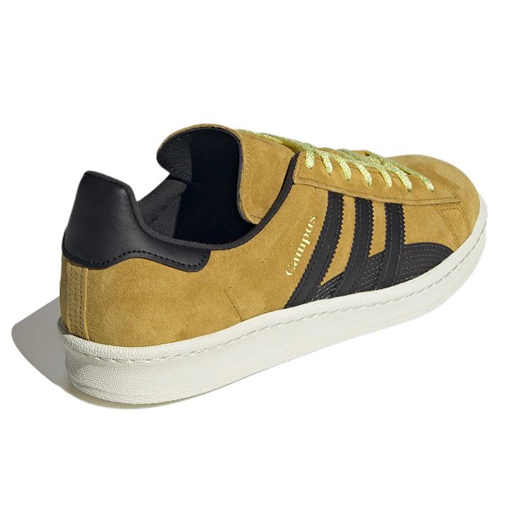Adidas Campus 80s New York - Mustard Unisex Sneakers Yellow Pantone Core-Black GY4594