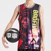 Li-Ning Star Wars Print Basketball Vest Men Tops Black Red AAYQ241-1