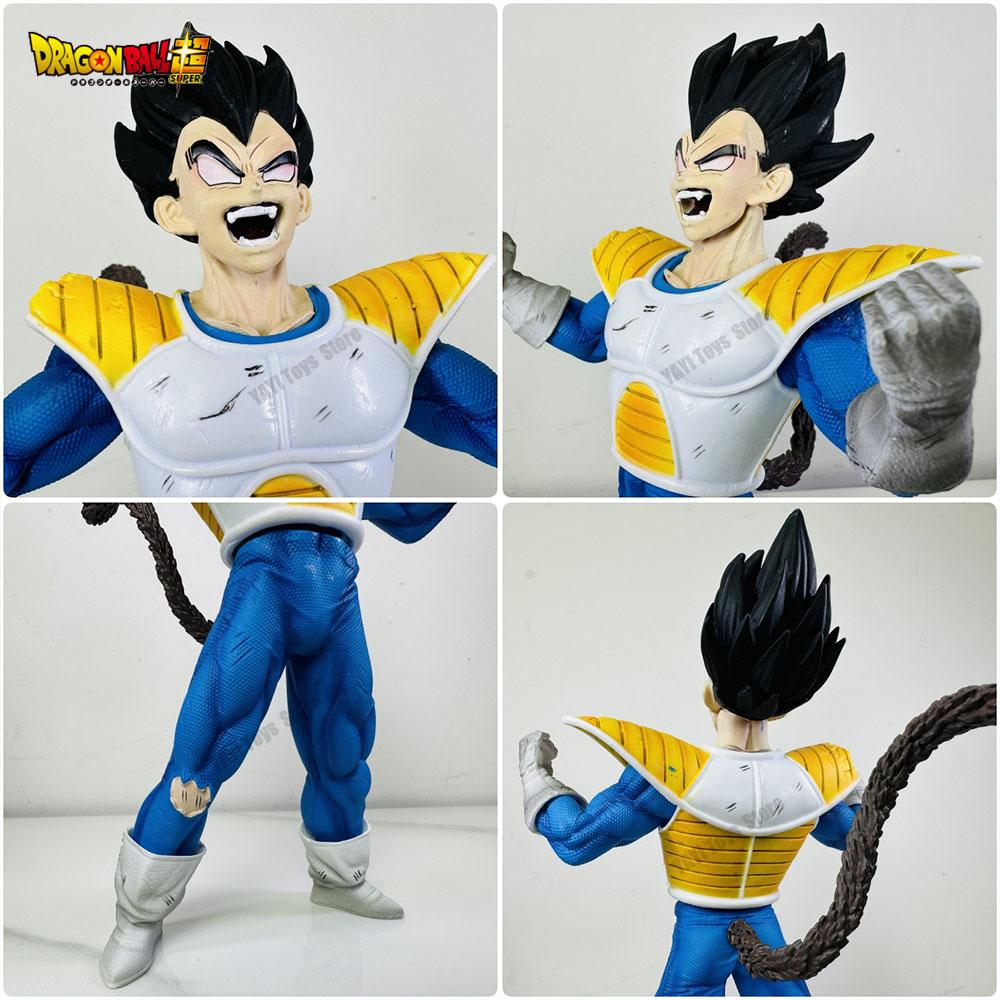 Latest Dragon Ball Z Vegeta Anime Figure Vegeta Action Figures 21CM PVC Statue Collection Model Playthings Presents