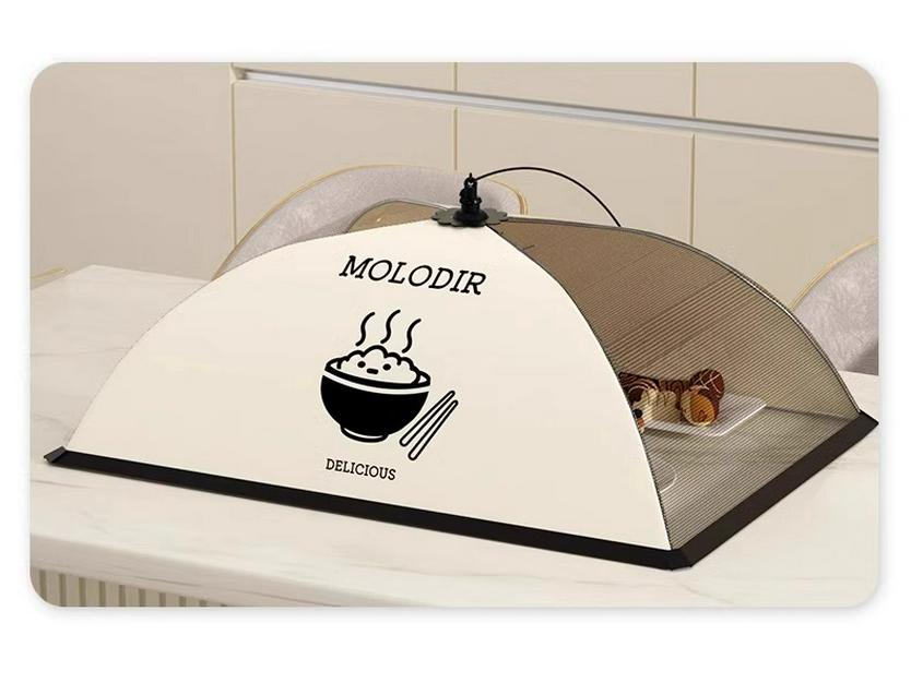 Foldable Fly-Proof Mesh Food Cover for Leftovers
