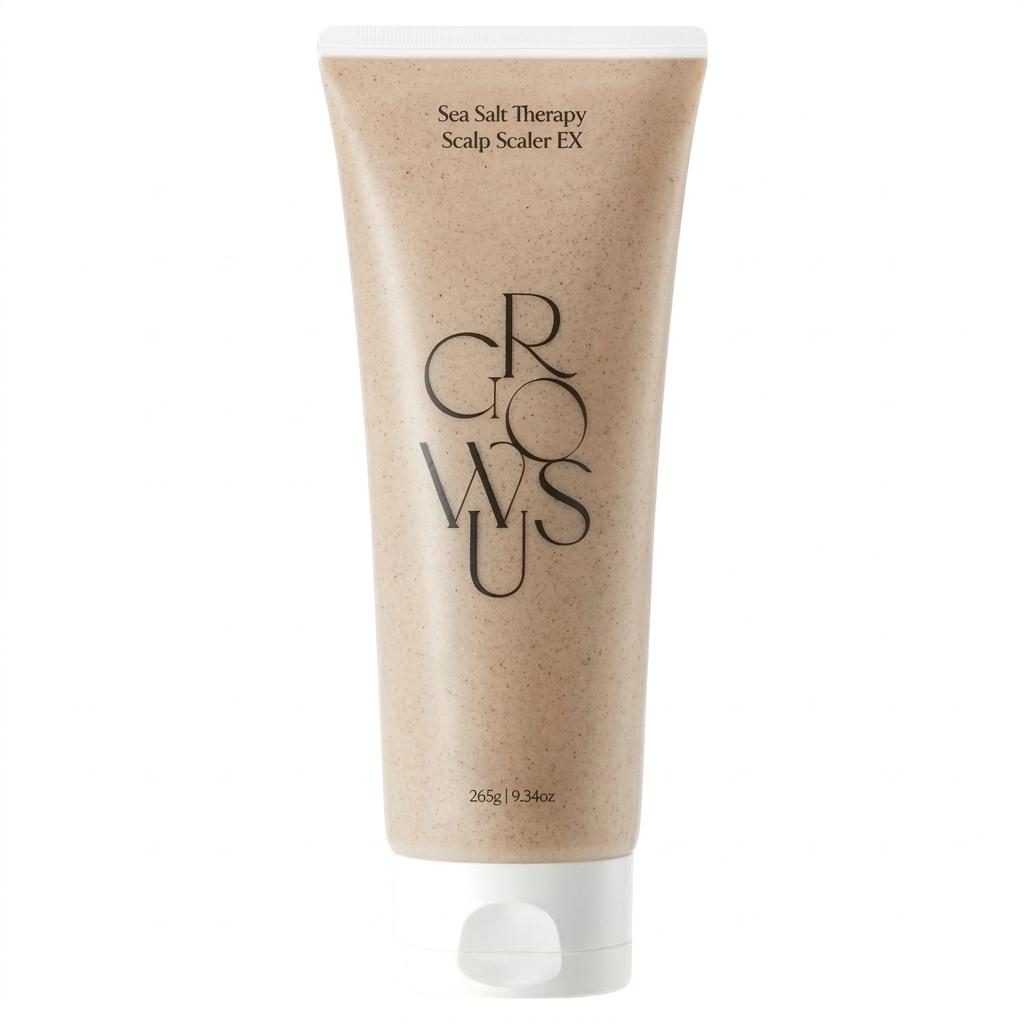 [Growus] Official Sea Salt Therapy Scalp Scaler (120g)  [K-BEAUTY] Root Volume & Clarifying Care 265g