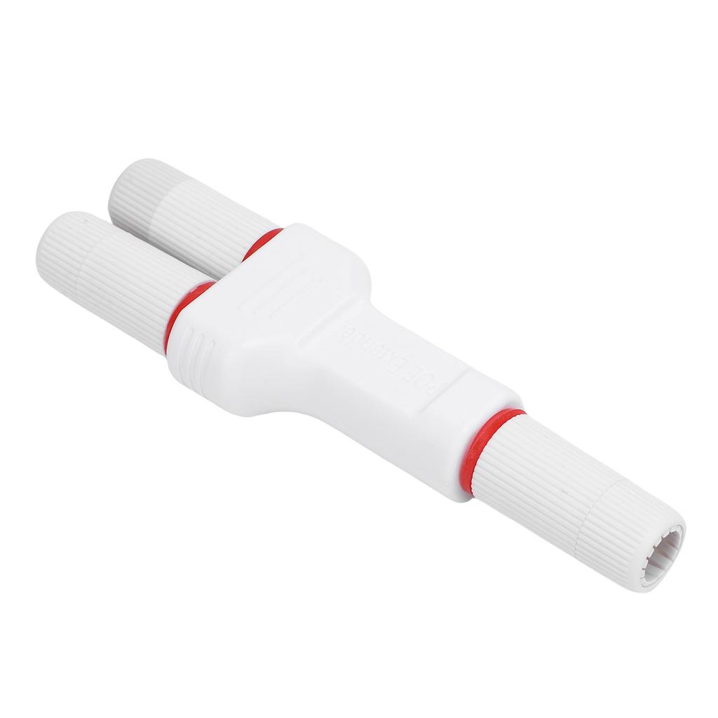 POE Combiner Splitter Adapter Waterproofing 100Mbps Plug and Play POE Extender for Security Camera