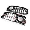 2x Fog Light Grill Grille Black Trim 8T0807681B 8T0807682D For A5 S-Line S5 B8 RS5 2008-2012