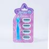 Universal Triple-Blade Women's Razor for Armpit, Leg, and Underarm Shaving