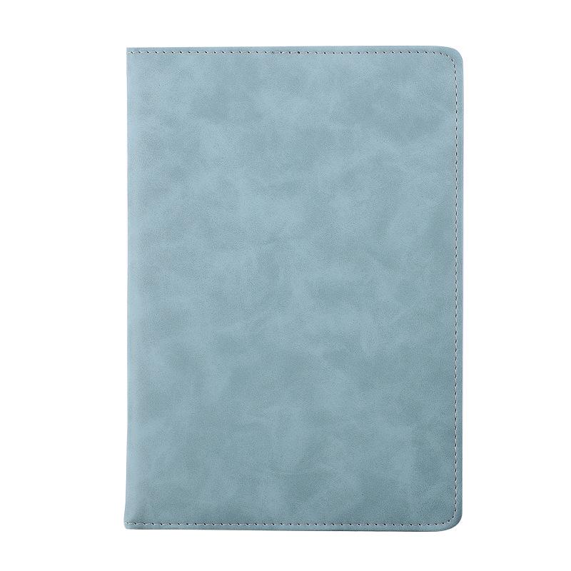 Color-Changing PU Business Notebook: Custom A5/B5 Notepad with Printable Logo for Meeting Minutes.