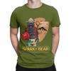Smokey bBears Cousin Sparkey Funny 100 Cotton TShirt Smokey bBear Tees Tops For Unisex
