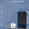Precision Screwdriver Sets of Tools Multifunctional Hand Tools Work Mechanic's Toughbuilt Eyeglasses Watch PC Phone Repair Home