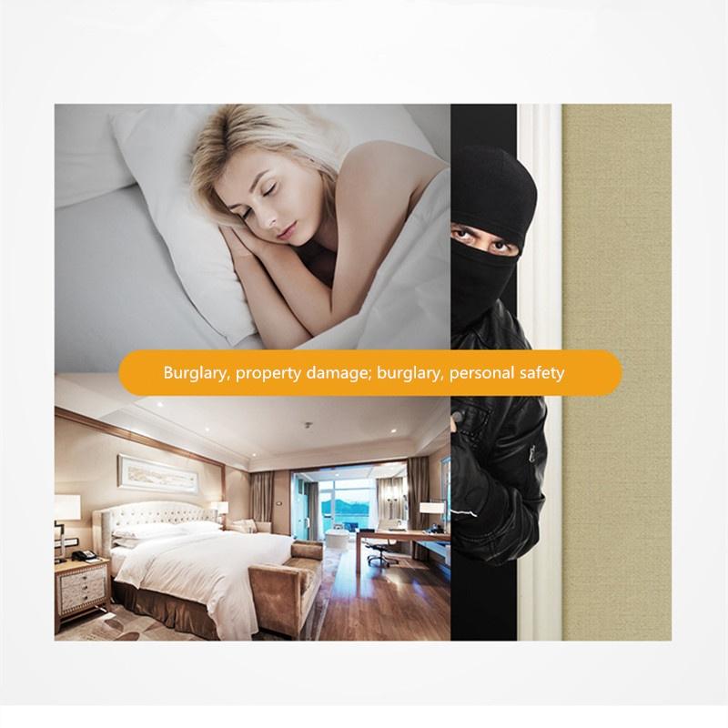 Hotel Door Burglar Alarm Door Gap Alarm Door Stopper Alarm Home Door Stop Alarm