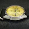 AUTOMATIC VINTAGE SEIKO 5 JAPAN 7S26A MENS GOLDEN COLOR DIAL WATCH A701383-5 R206a-a701383