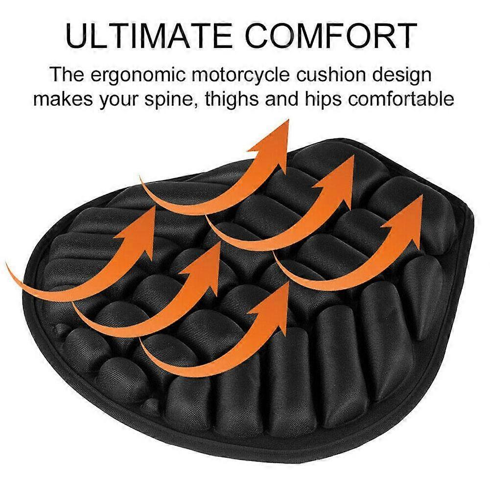 3D Motorcycle Seat Pad Motorbike Cover Universal Comfort Cushion Air