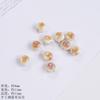 Ocean shell special-shaped beaded accessories Jingdezhen ceramic bracelet necklace handmade DIY material manufacturer wholesale