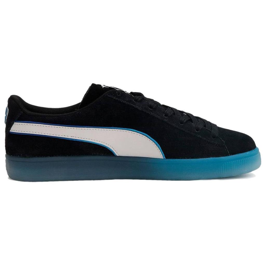 PlayStation X Puma Suede Black Glacial Grey Unisex Sneakers 396246-02