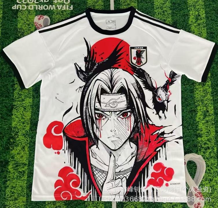 Maillot de football animé Coupe du Monde 2026, maillot thème dessin animé japonais, maillot de sport respirant pour l'entraînement