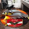 Personalized Al Ahly FC Round Chair Office Rug - Perfect for Mat, Office Chair & More - Ideal Gift for Birthdays and Holidays