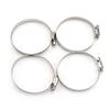 60mm Diesel Heater T 3 Outlets Connector & 2x Air Outlet & 2x Duct Pipe Warm Black & 4x Clamps Set For Car Truck VAN Camper