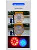 Solar-Powered Nighttime Warning Light for Traffic and Construction Safety