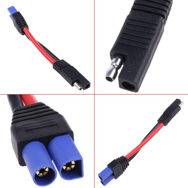 10 AWG SAE To EC5 Plug Connector To SAE Power Adapter Cable Wire Plug Connector