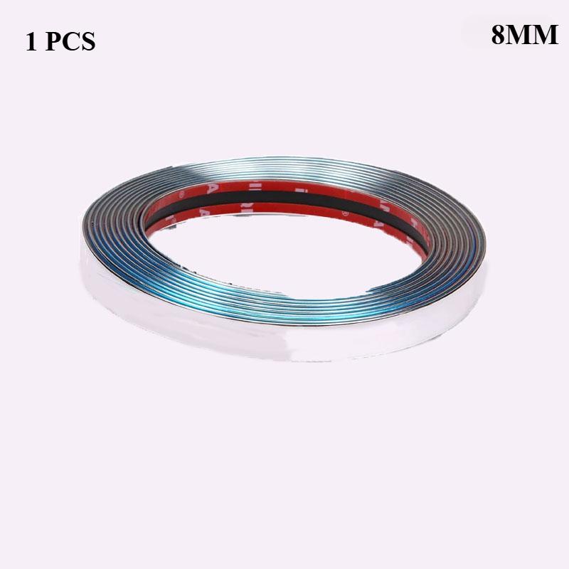 3M/5M Car Bumper Red Decoration Strip Car Door And Window Protection Strip Car Door Decoration Strip Body Anti-collision