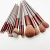 Set da 13 Pezzi di Pennelli Morbidi per Cipria Libera ad Alta Lucentezza Set di Pennelli per Ombretto Trucco Strumenti di Bellezza