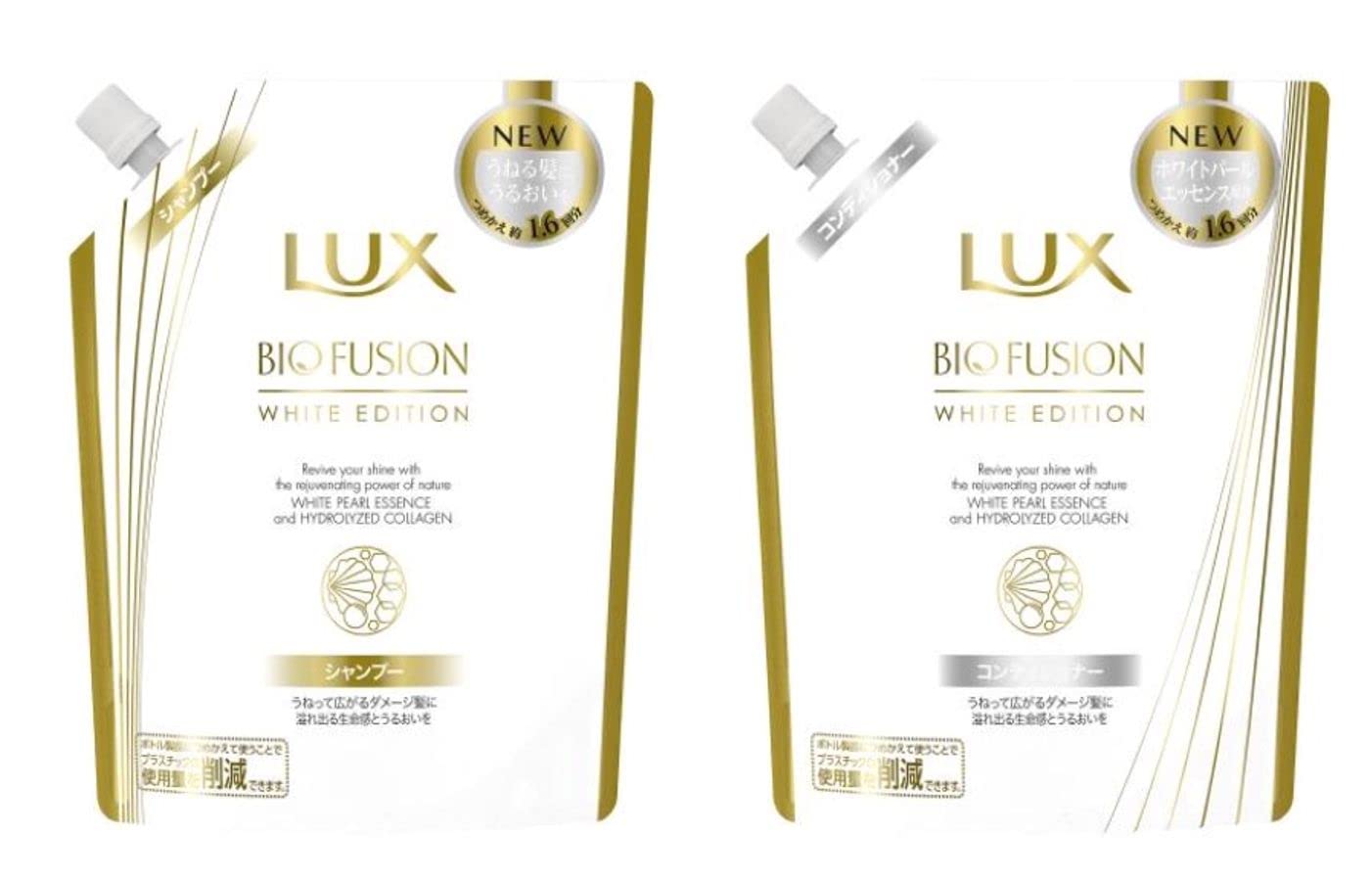 

Unilever Luxe Biofusion White Edition Шампунь-кондиционер 400 г Сменный набор и