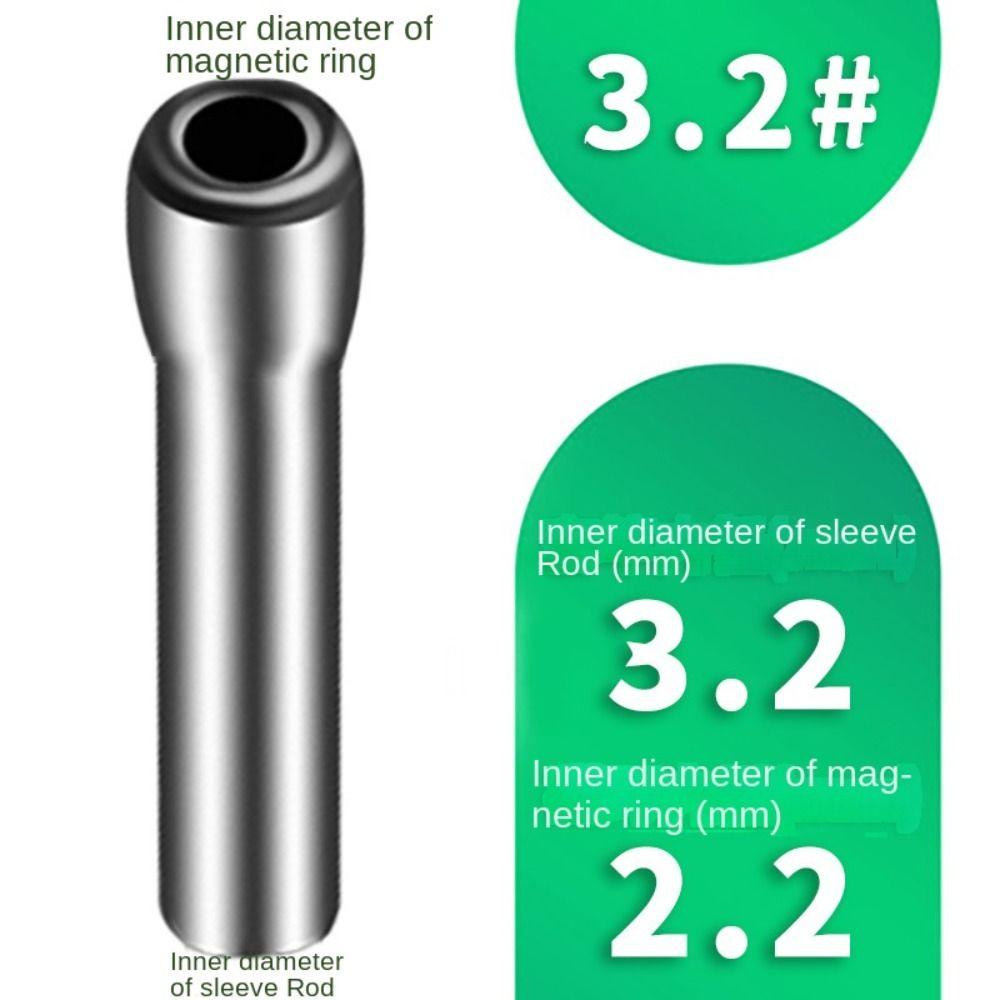 2.8mm-4.6mm Chinatrust Ceramic Ring Stainless Steel Tip Repair Kit  Fishing Rod Repair