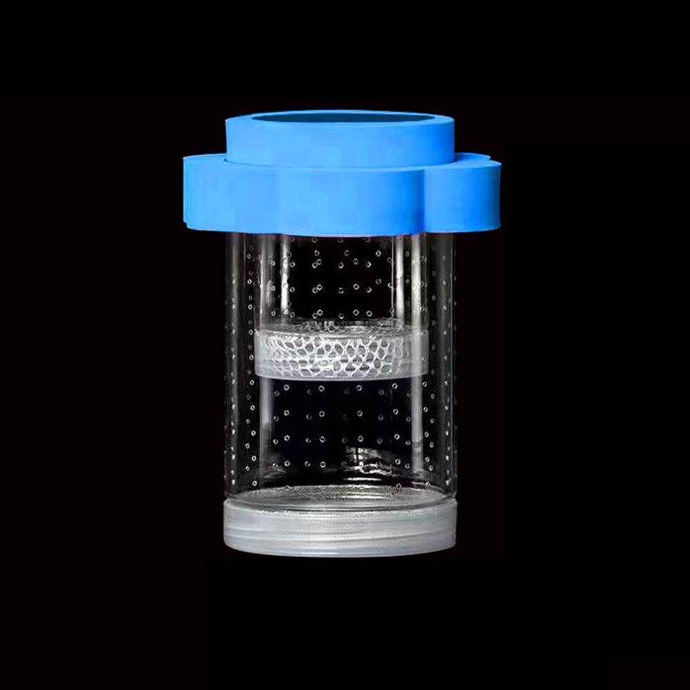 

Пластиковый Изолятор для Разведения Рыб, Коробка для Выращивания Креветок и Гуппи, Инкубатор для Выведения Рыб, Коробка для Разведения, Аквариум Blue3