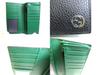 Authentic GUCCI Interlocking G Black Leather Long Flap Wallet #b141  Open box