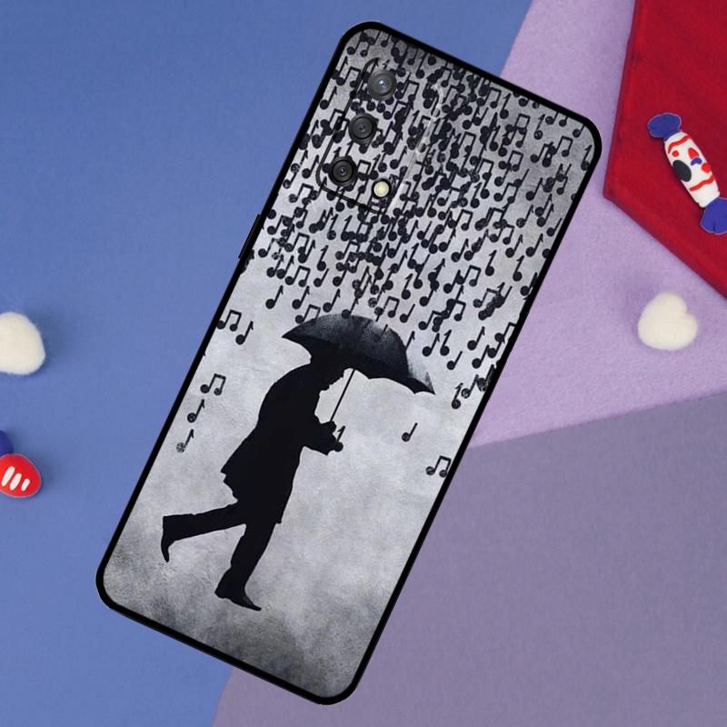 Musical Music Note Case For Oppo A6 Pro A5 A18 A38 A58 A78 A98 A54 A74 A94 A17 A57 A80 A60 A40 A96 A76 A16 A15