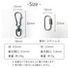 carabiner for dog locking snap leash stainless for medium and small for set of 3 [Epic Green] Double-locking leashes, hook, harness, collar,