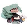 Nylon Umhängetasche für Damen mit großem Fassungsvermögen - Modische Lässige Handtasche & Geldbörsenhalter