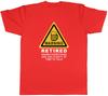 RetireUnisext Warning Retired Knows Everything Unisexs Unisex TShirt Tee Gift
