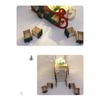 Christmas Wooden Advent Calendar, Countdown To Christmas With 24 Drawers, Sleigh Shape Christmas Tree DIY Advent Calendar With Lights