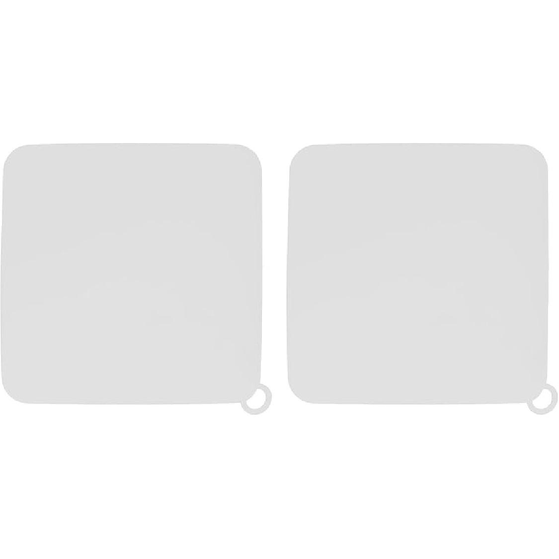 Septe Silicone Tub Stopper Floor Drain Cover,Shower Drain Cover,Suitable for Kitchen,Bathroom and Laundry, Grey (5x5 inch),2Pcs White (6x6 Inch)