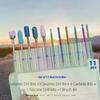 11 Pcs/box Professional Ceramic Nail Drill Bit Set Electric Manicure Nail File Bit For Acrylic Gel Nails And Cuticles