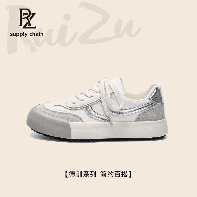 6 thick baseplate shoes women's autumn new casual versatile comfortable low top lightweight soft sole campus