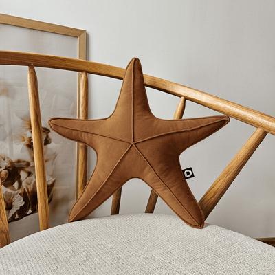 Small Starfish Pillow VELVET VE2213 | Caramel