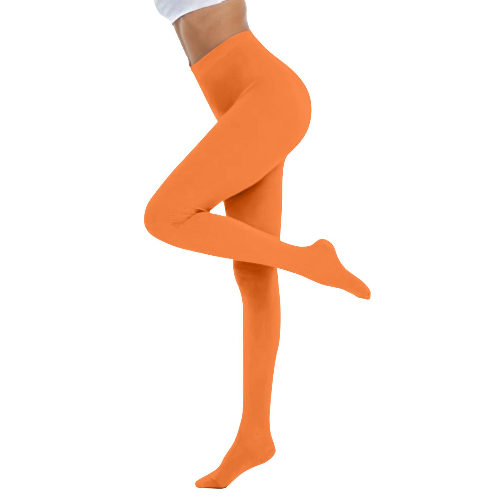 

Женские однотонные мягкие полупрозрачные колготки цветные колготки с высокой талией женские колготки One Size шафрановый