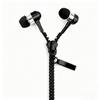 Fashion Zipper Earphones With Microphone For Music Lovers And Commuters