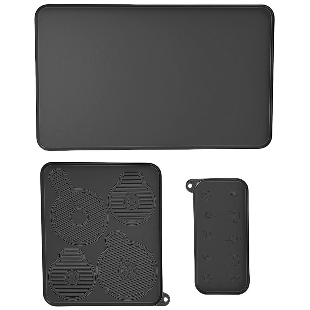 Silicone Countertop Protector Drain Mat Non-slip For NC700 NC701 Ice Cream Maker Absorbent Mat Coffee Dish Draining Mat Drying