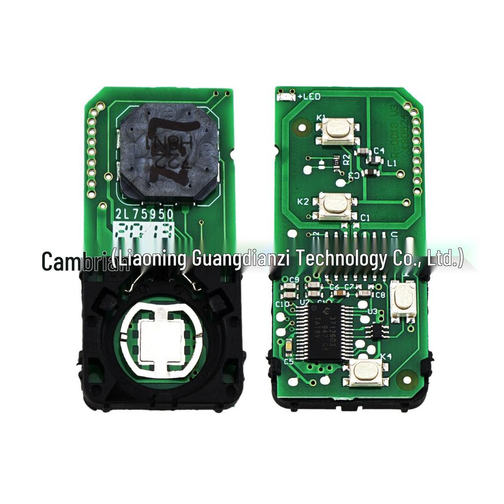 Fits 3-Button Toyota Prado, RAV4, Land Cruiser Key Remote HYQ14AAB