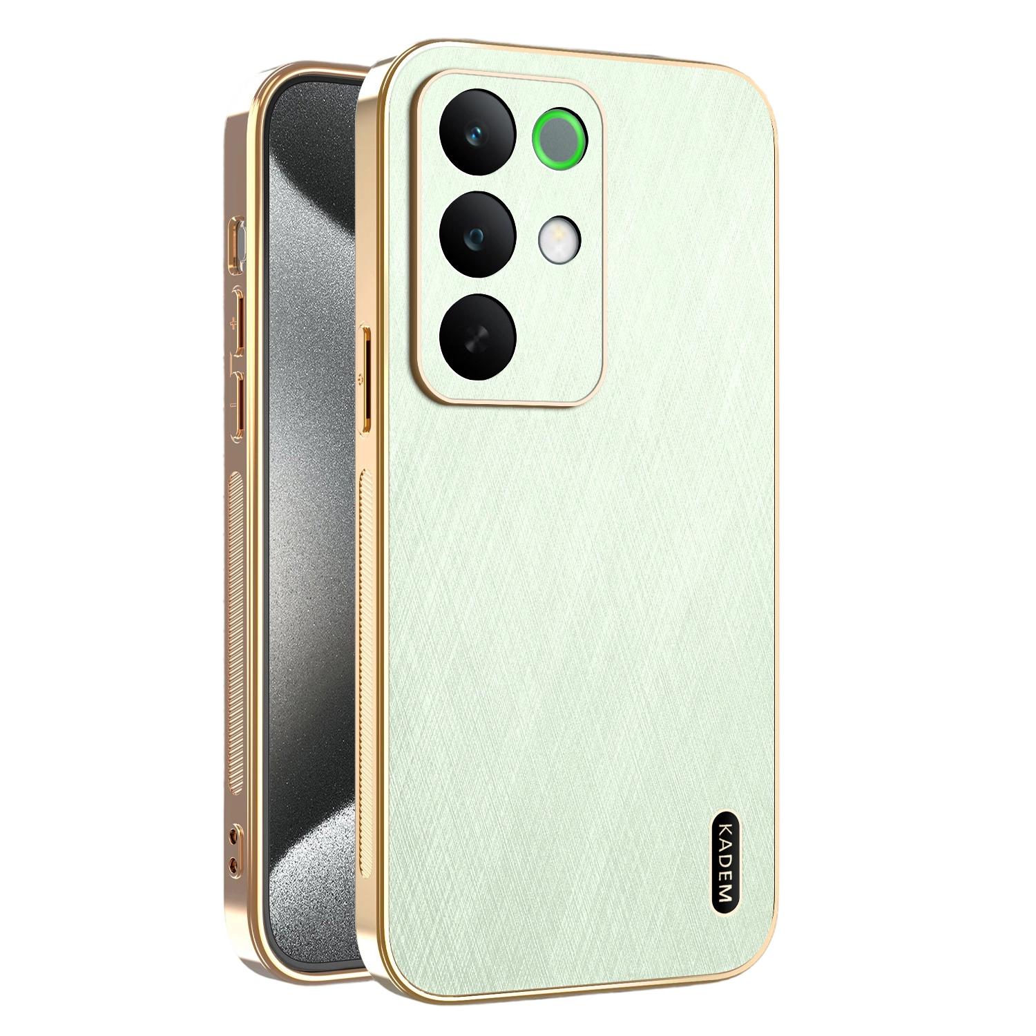 

KADEM Для Realme C85 Pro 4G Чохол Гальванічне Покриття Шовковиста Текстура PU + TPU Задня Кришка Телефона