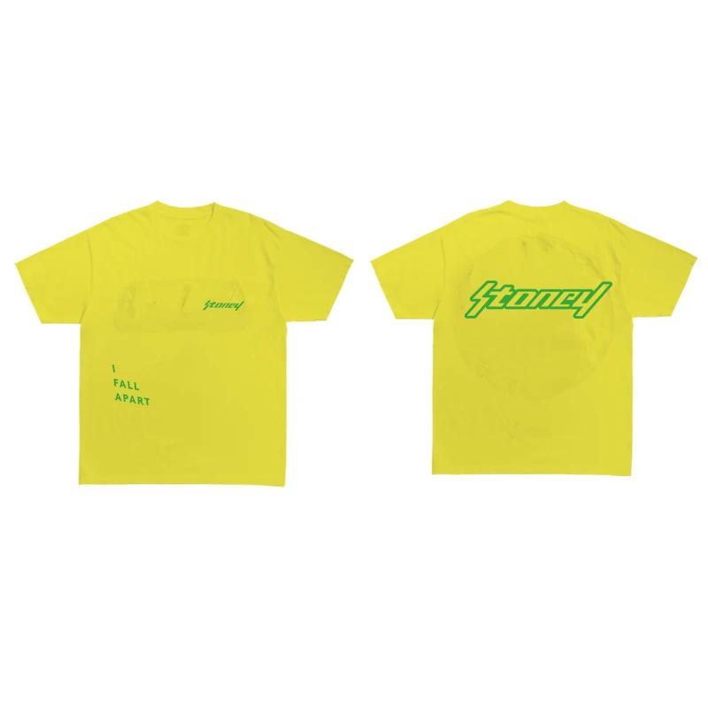 New Summer Cool T Shirt Hip Hop T-Shirt Men Women Stoney Two Side Letter Print Tshirts Cotton Swag EU Size Tee Tops