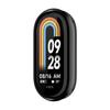 Soft TPU Screen Protector Housing Compatible for Mi-Band 8 Scratched Resistant Protective Cover Bumper-Shell Shockproof