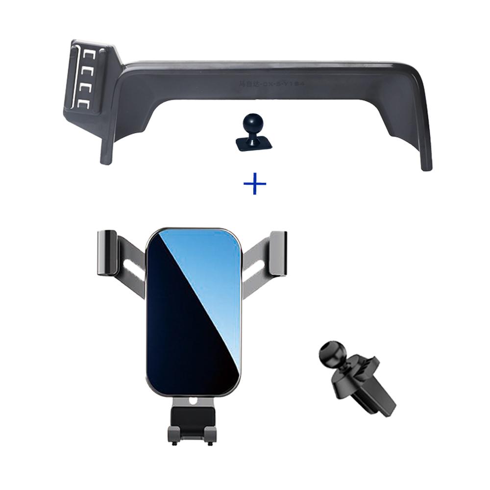 VHEU2 Car Phone Holder For Mazda CX5 CX-5 2017 2018 2019 2020 Screen Mobile Phone Support Car 15w Mounts Wireless Charging Accessories