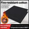 Black Carbon Fiber Felt Fireproof Flame-retardant Welding Protective Blanket Felt High-temperature Resistant Torch Shield Mat