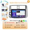 For Toyota Land Cruiser Prado 150 2009-2013 Android 14 Carplay Car Radio Multimedia Video Player Navigation Stereo Head Unit DSP