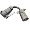 Trailer Conversion Plug Socket 7-pin EU Socket To 7 RV Blade Trailer Adapter Connector Power Conversion for Trailer Accessories