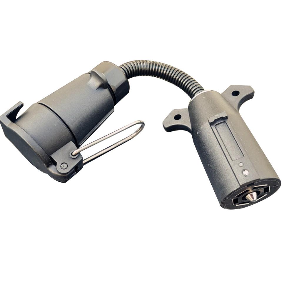 Trailer Conversion Plug Socket 7-pin EU Socket To 7 RV Blade Trailer Adapter Connector Power Conversion for Trailer Accessories